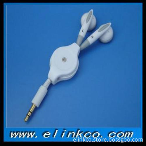 earphone cable,retractable earphone cable for mobilephone
